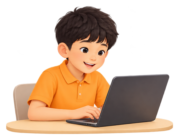 Minh họa học sinh lớp 03 – 05 học lập trình